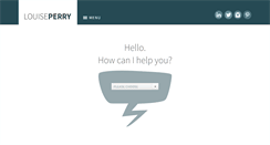 Desktop Screenshot of louiseperry.com